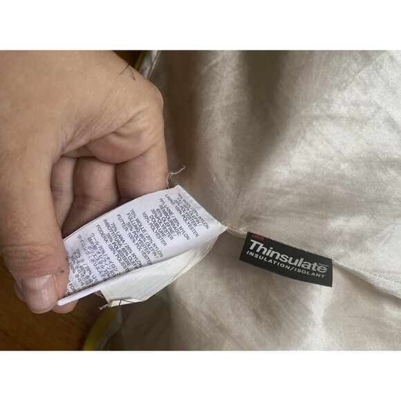 J. Crew Double Cloth Manifattura di Carmignano Italian Wool Coat 4 Yellow READ - Picture 13 of 13